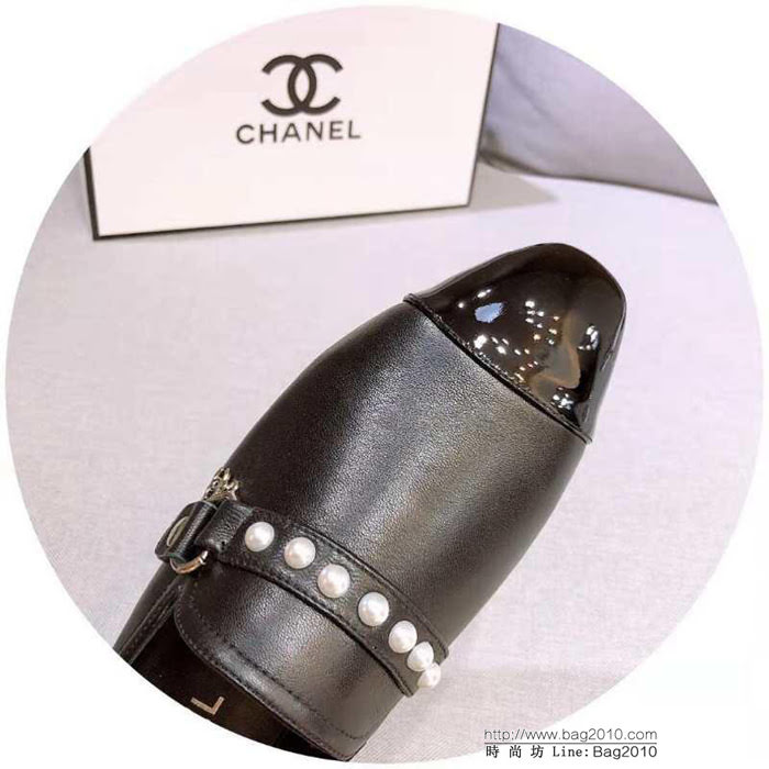 CHANEL香奈兒 19ss開春新款 巴黎時裝周秀款 羊皮懶人拖鞋 潮女必備單品  dsX2580